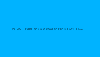 HYTORC - Amanti Tecnologías de Mantenimiento Industrial s.l.u.